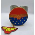 Porte monnaie rond Wonder Woman