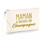 Pochette "Maman Champagne"