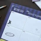 Planning Hebdomadaire Mercredi Addams 