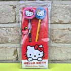 Set de 2 Crayons avec Gomme Hello Kitty