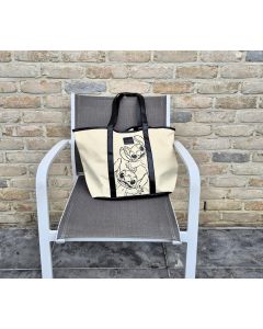 Grand Cabas en toile Stitch et Angel