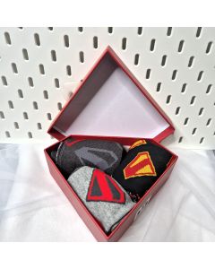 Pack de 3 paires de Chaussettes Superman