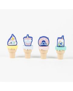 Pack de 4 mini Surligneurs "food" Sticth