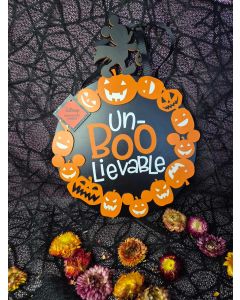 Plaque Décorative Mickey Halloween