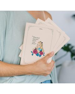 Pack de 3 carnets A5 Alice au Pays des Merveilles