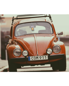 Désodorisant à Suspendre - Boba le Bubble Tea Parfum Mandarine