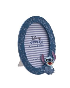 Cadre Photo rond en relief Stitch