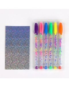Pack de 6 Stylos Gel Multi-color