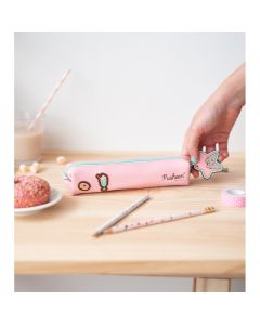 Trousse Carré PUSHEEN - Rose Collection