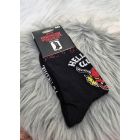 Paire de Chaussettes hell Fire Black