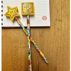 Lot de 2 Crayons Mario Bros