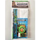 Set papeterie 5 éléments Minecraft