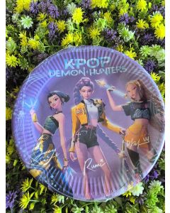 Assiettes en carton KPOP demon Hunters (8)